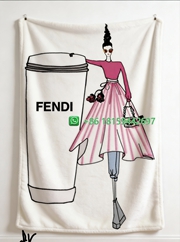 Fendi Throw Blankets